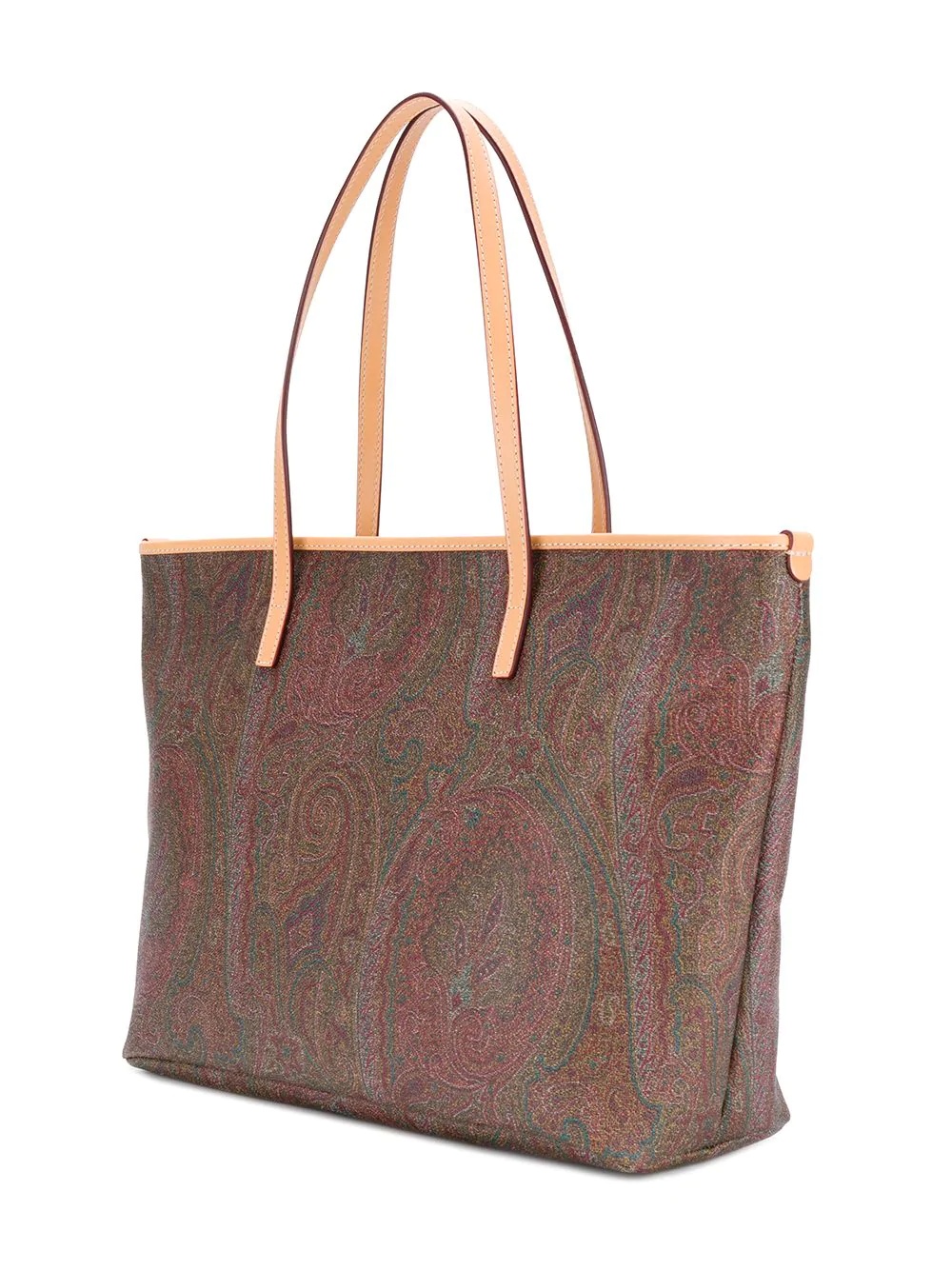 paisley print tote bag - 3