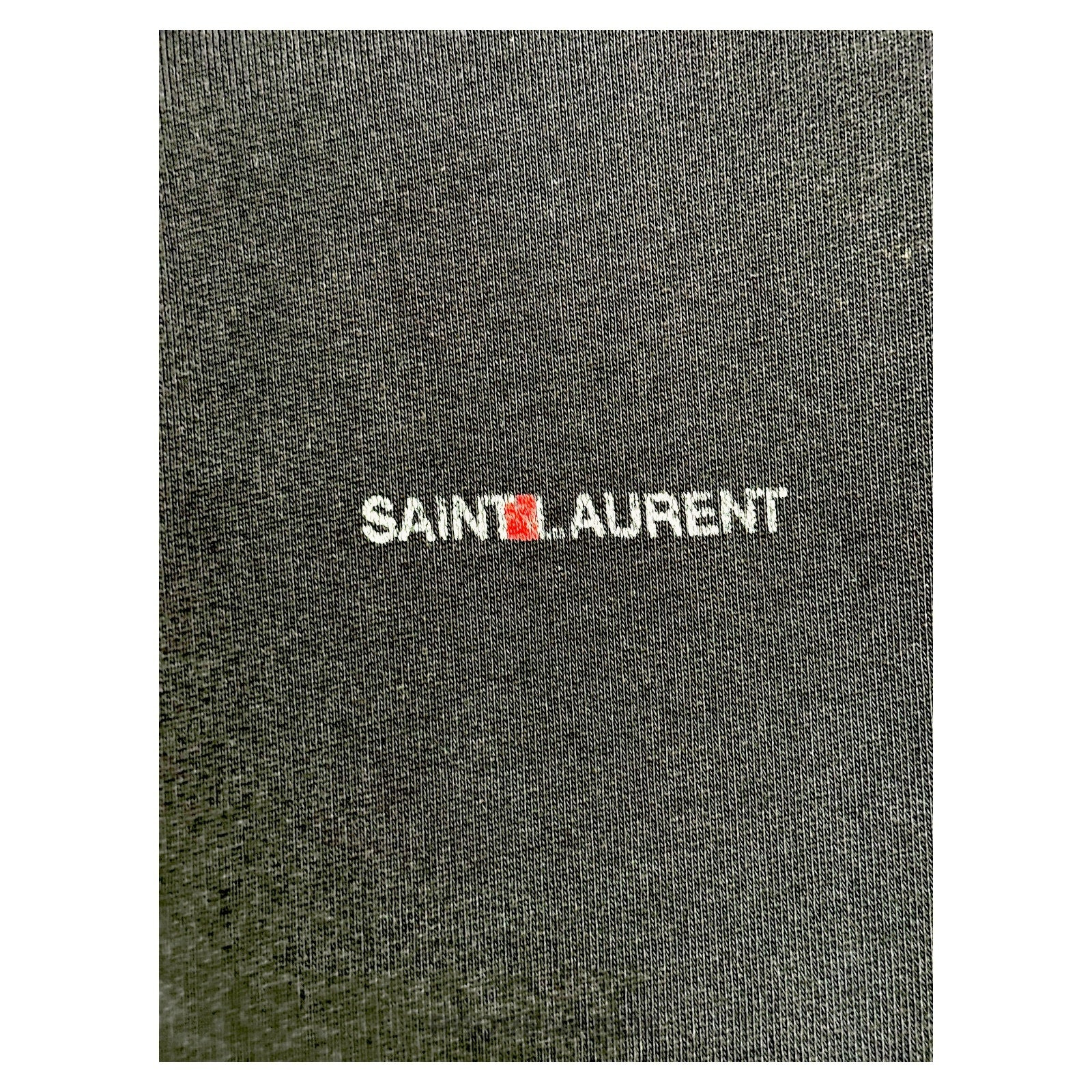 Saint Laurent Paris SLP Logo Hoodie - Black S - 3
