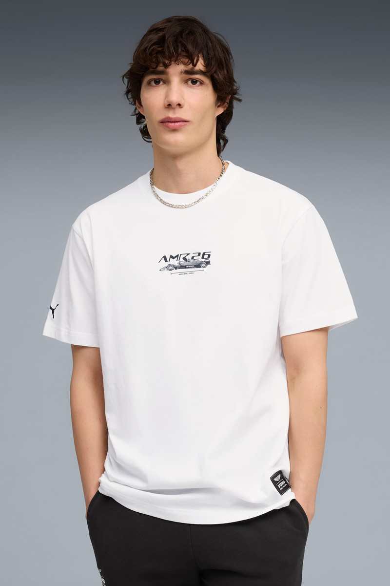 PUMA PUMA x ASTON MARTIN ARAMCO F1® TEAM Men's Graphic Tee outlook