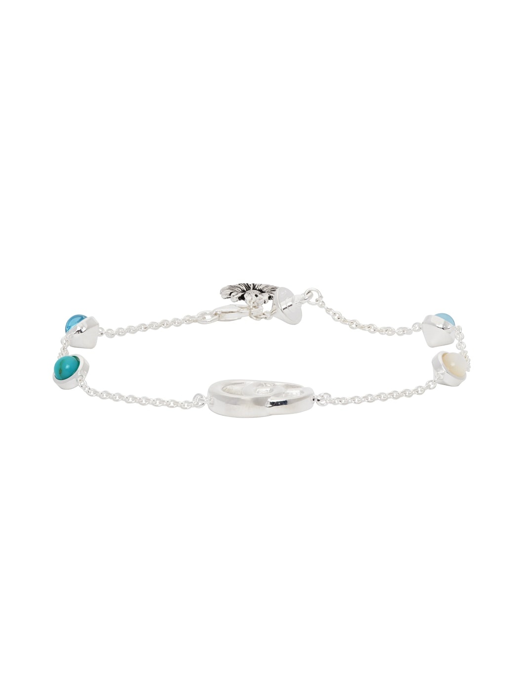 Silver GG Flower Bracelet - 1