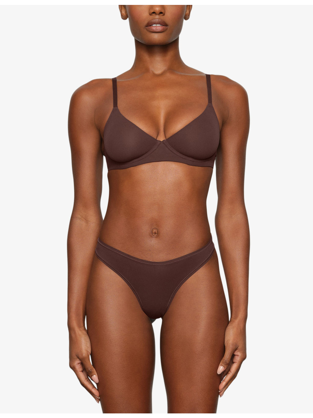 Fits Everybody Demi unlined stretch-woven bra - 2