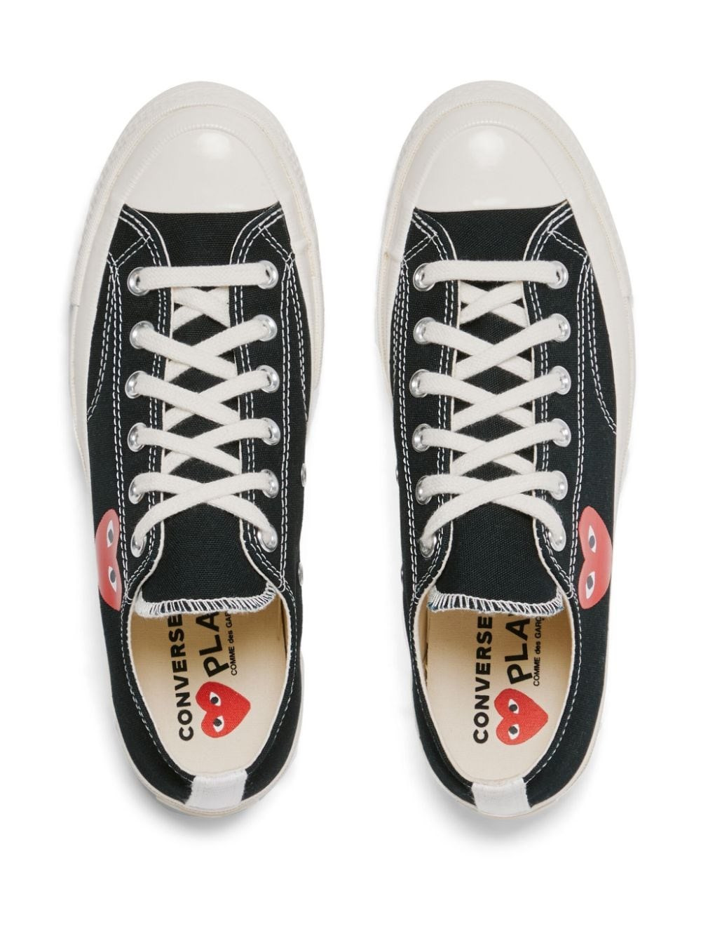 Chuck Taylor small red heart sneakers - 3