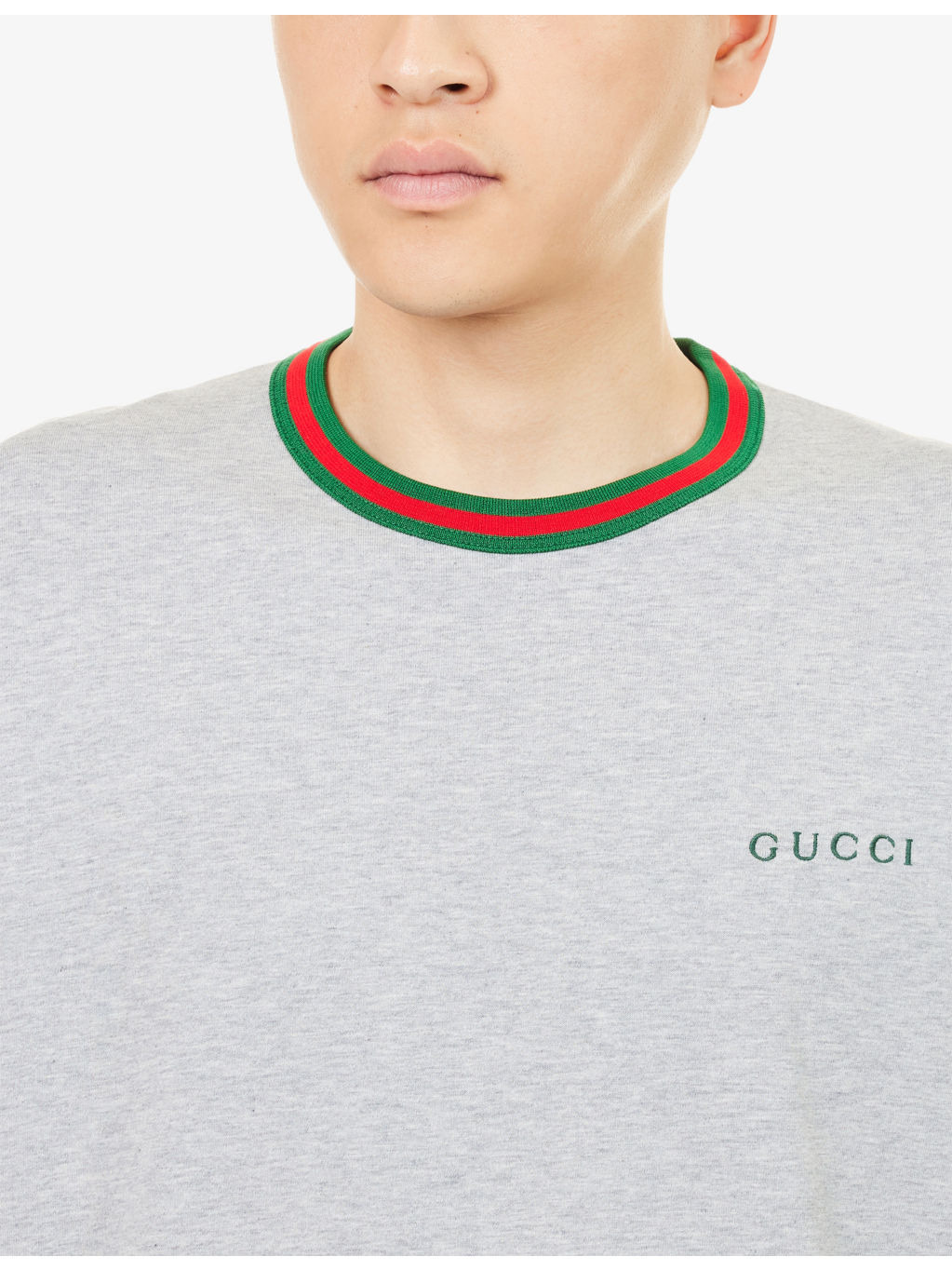 Embroidered-Logo Short-Sleeve Cotton T-Shirt - 5