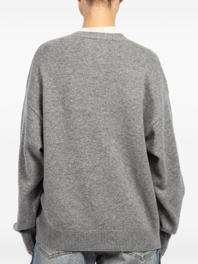 Jonah button V-neck cardigan 4
