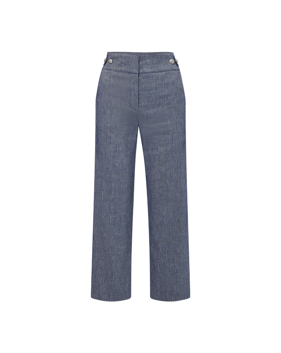 AUBRIE LINEN PANT - 1