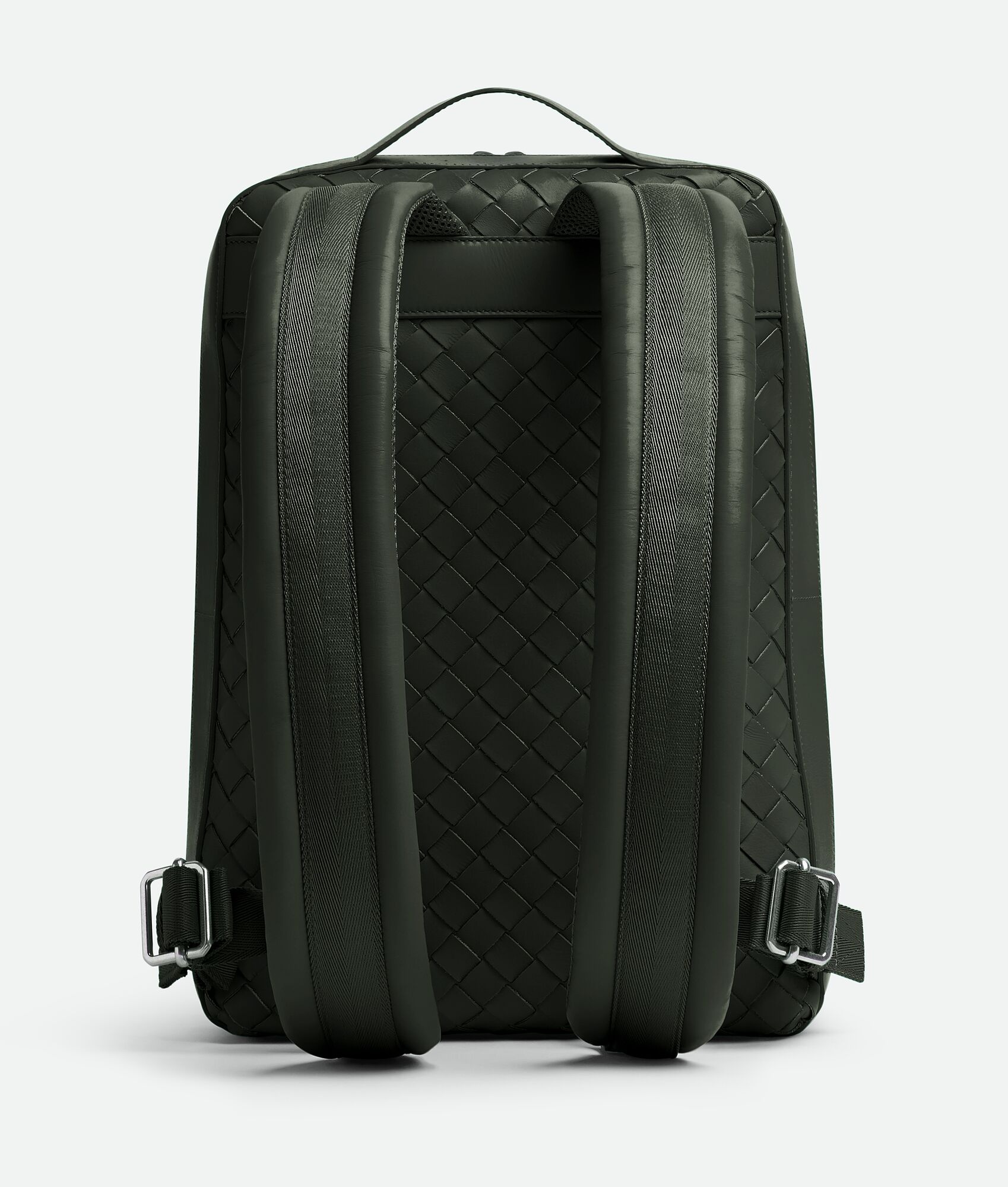 small classic intrecciato backpack - 4