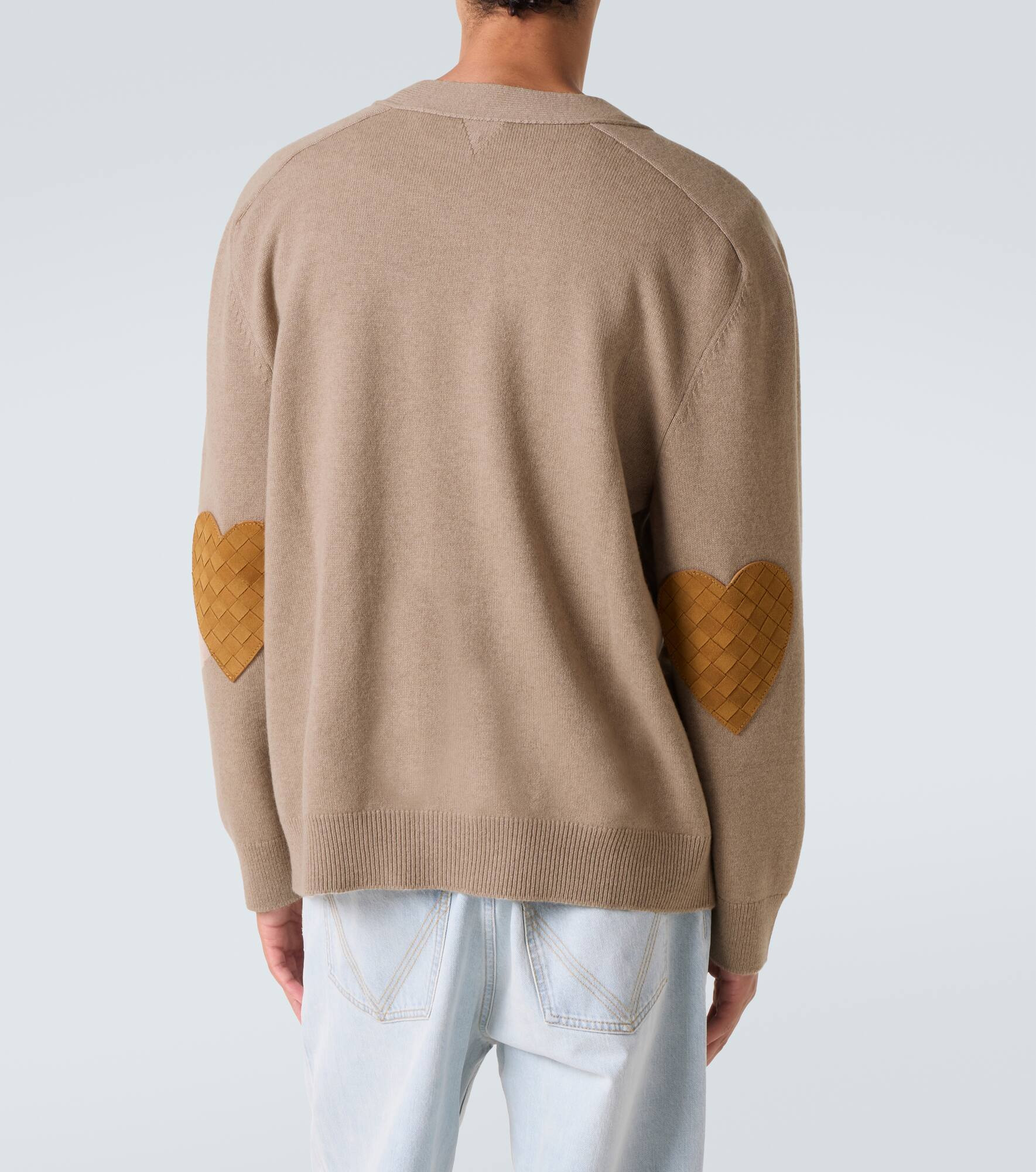 Cashmere-blend cardigan - 4