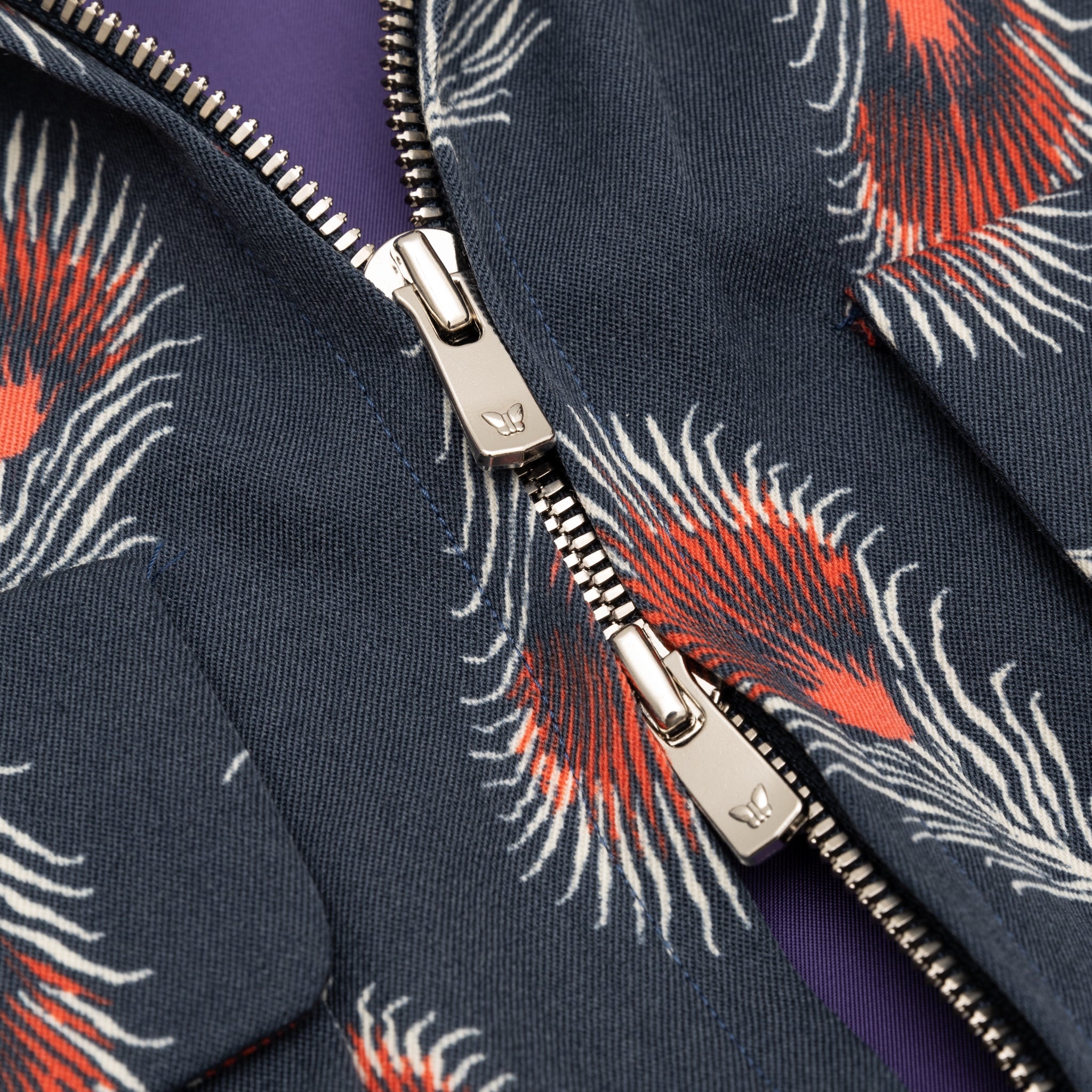 WOOL GABARDINE PRINTED SPORT JACKET - 3