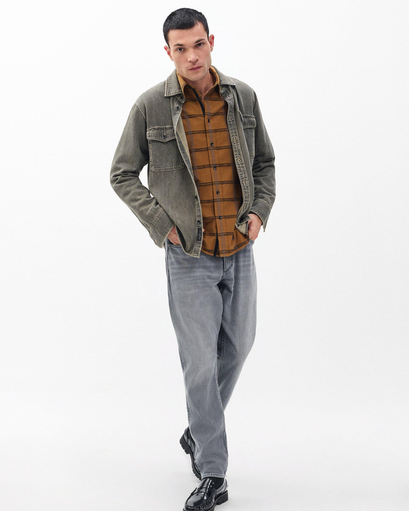 rag & bone Tomlin Brushed Oxford Shirt outlook