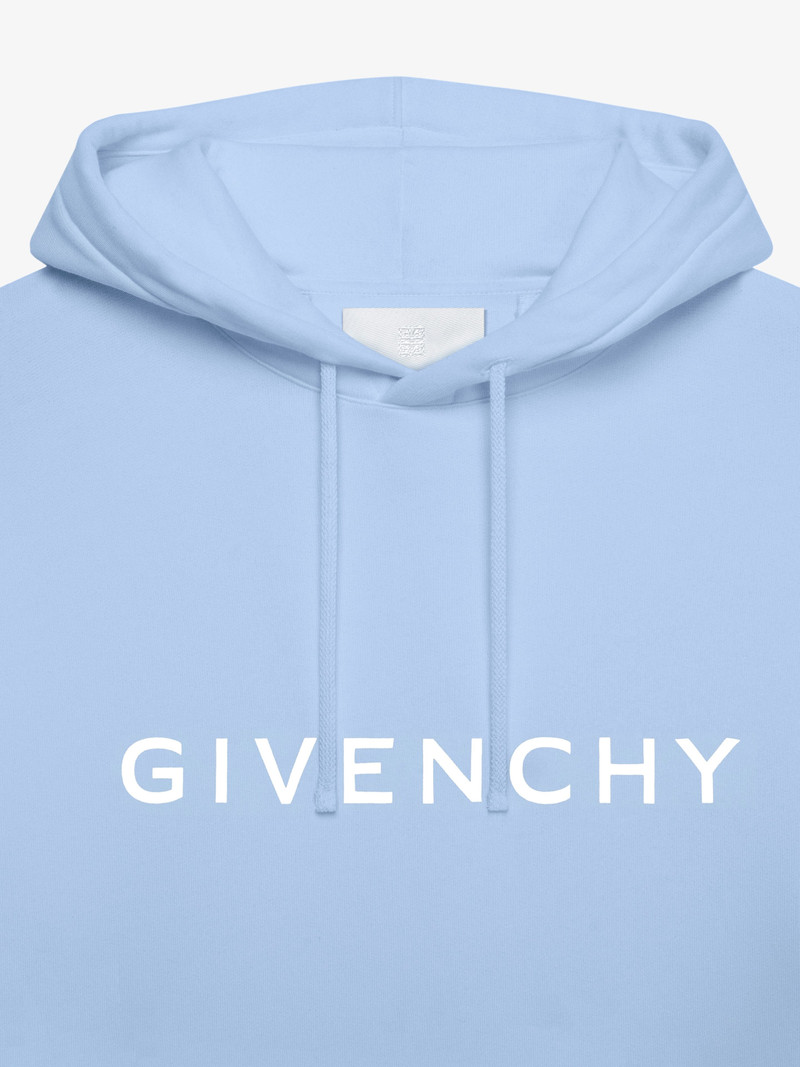 GIVENCHY ARCHETYPE SLIM FIT HOODIE IN FLEECE 5