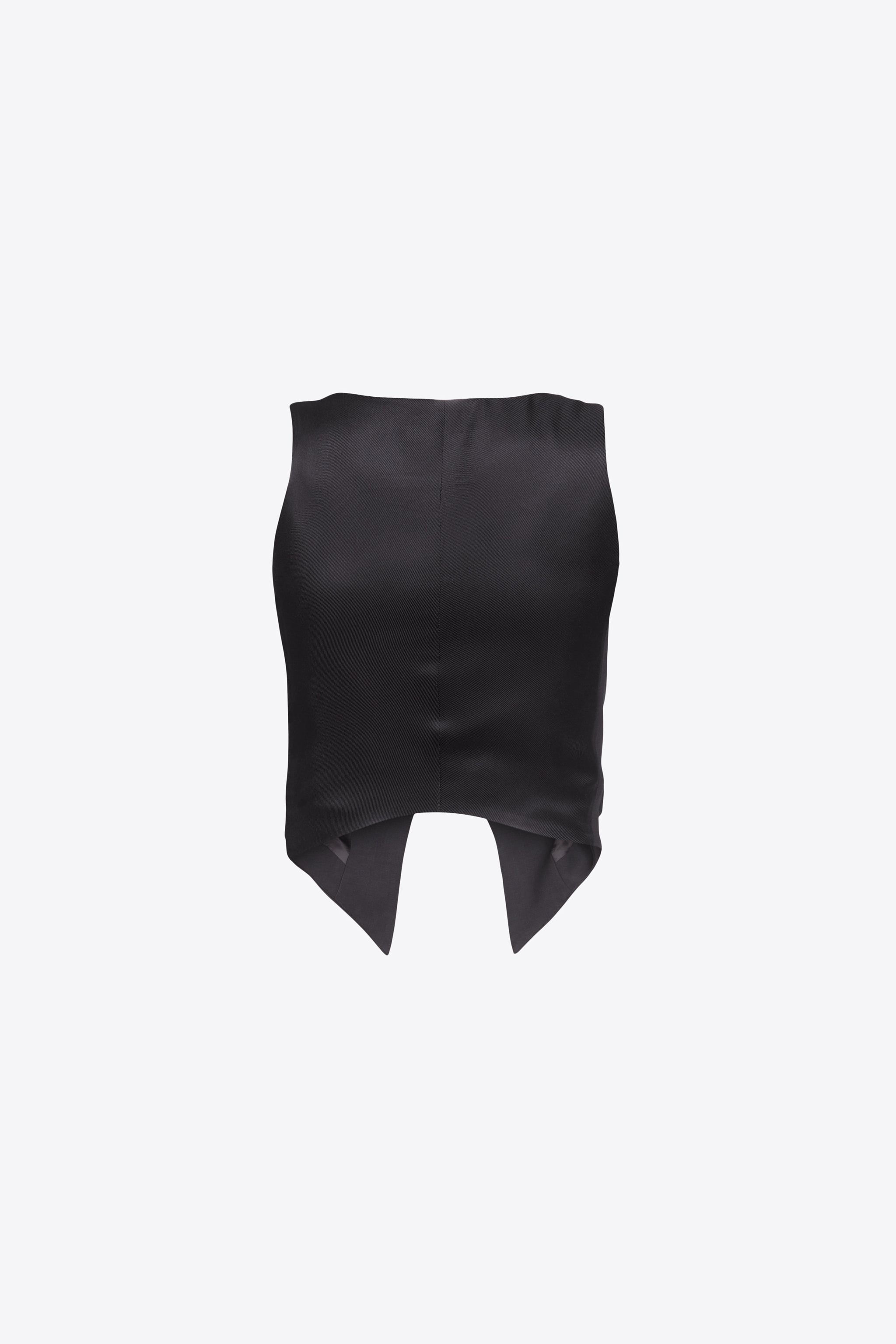 CRYSTAL BUTTON GILET - 2