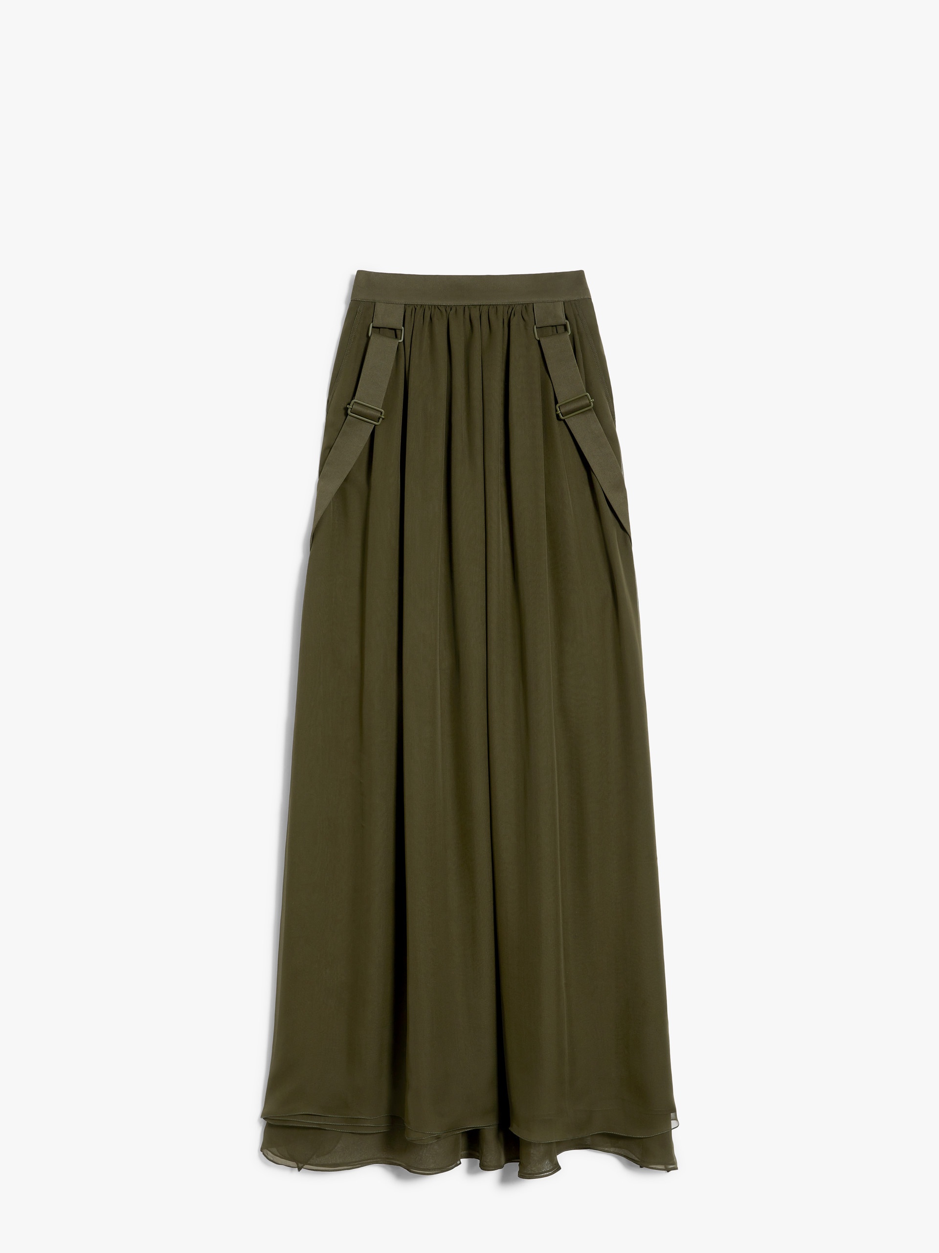 JEDY Long skirt in silk chiffon - 1