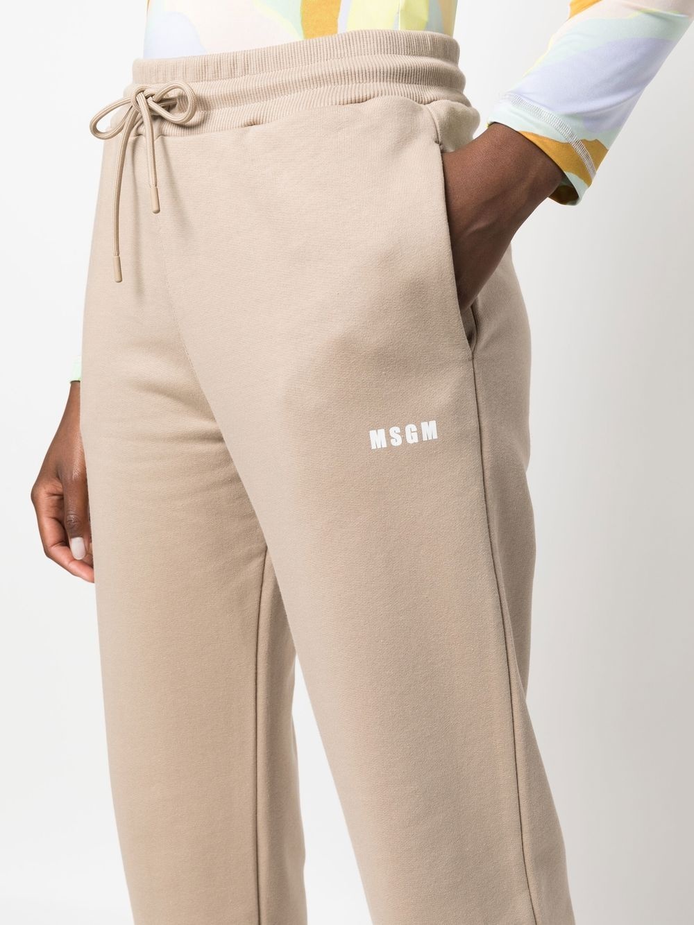 logo-print track pants - 5