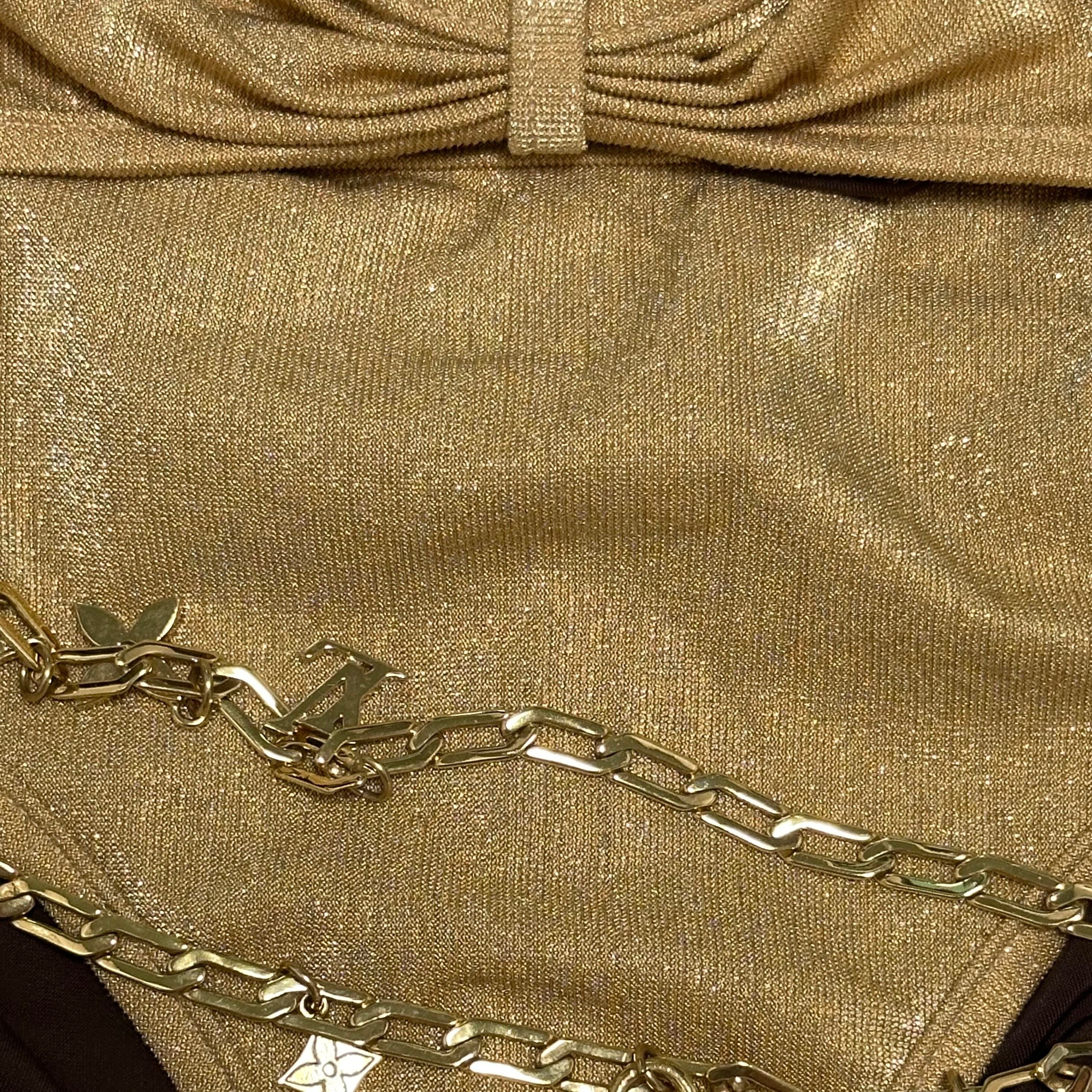 LOUIS VUITTON Spring Summer 2006 Bikini with Gold Charm - 3