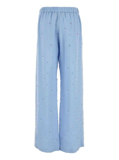 GUCCI crepe wide-leg trousers outlook