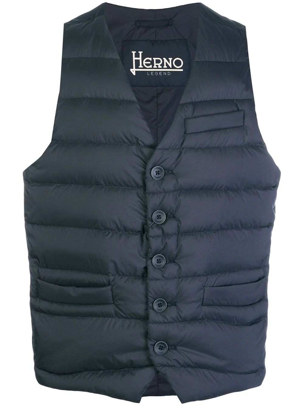 padded waistcoat - 1