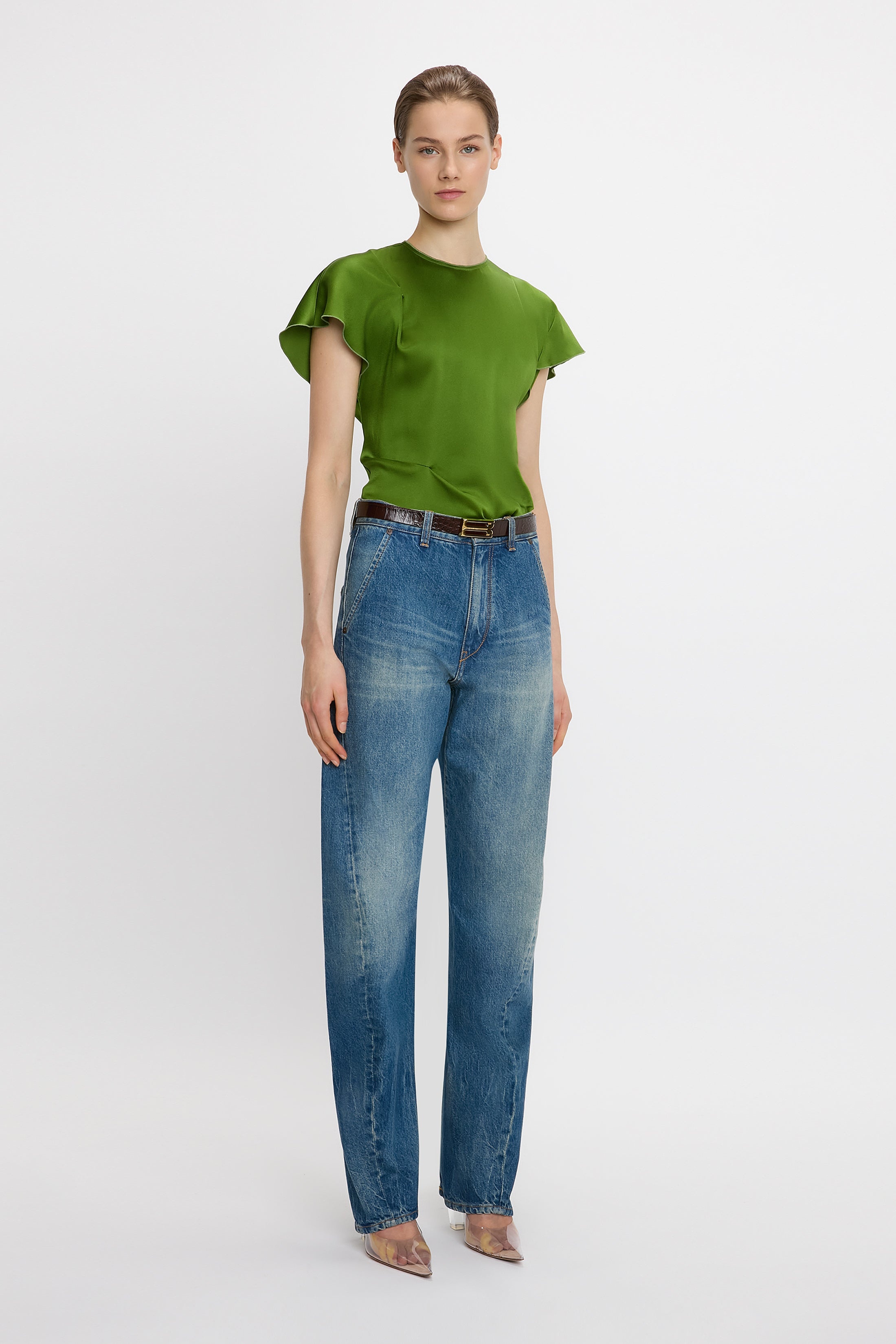Twisted Slouch Jean In Vintage Wash - 3