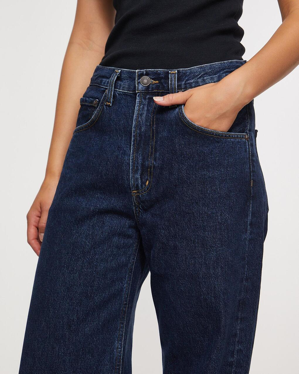 Jeans Low Curve In Pendulum Dark blue wash - 5
