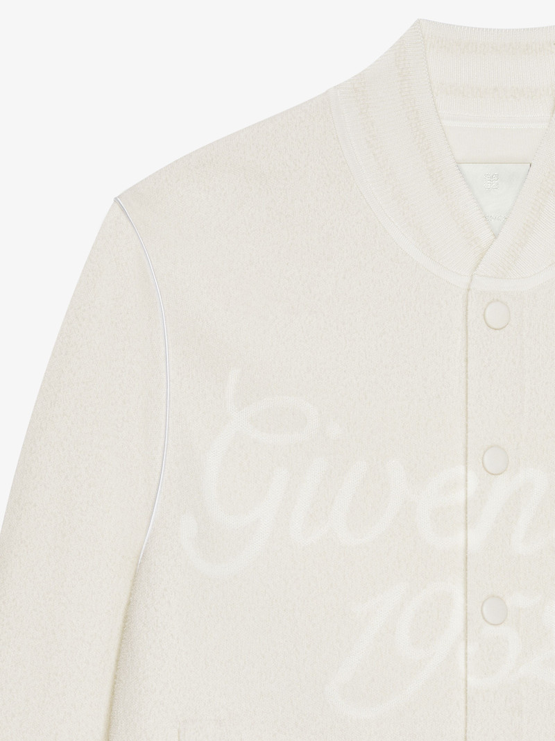 GIVENCHY 1952 VARSITY JACKET IN KNIT 5
