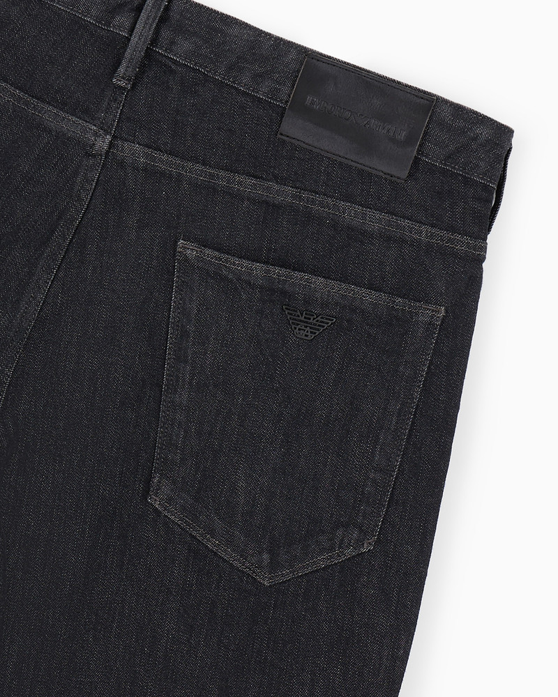J06 Slim-fit, twill-melange jeans in 10 oz comfort denim 6