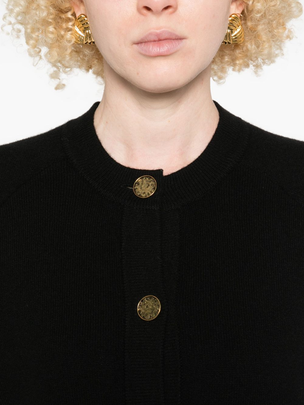 buttoned cardigan - 5