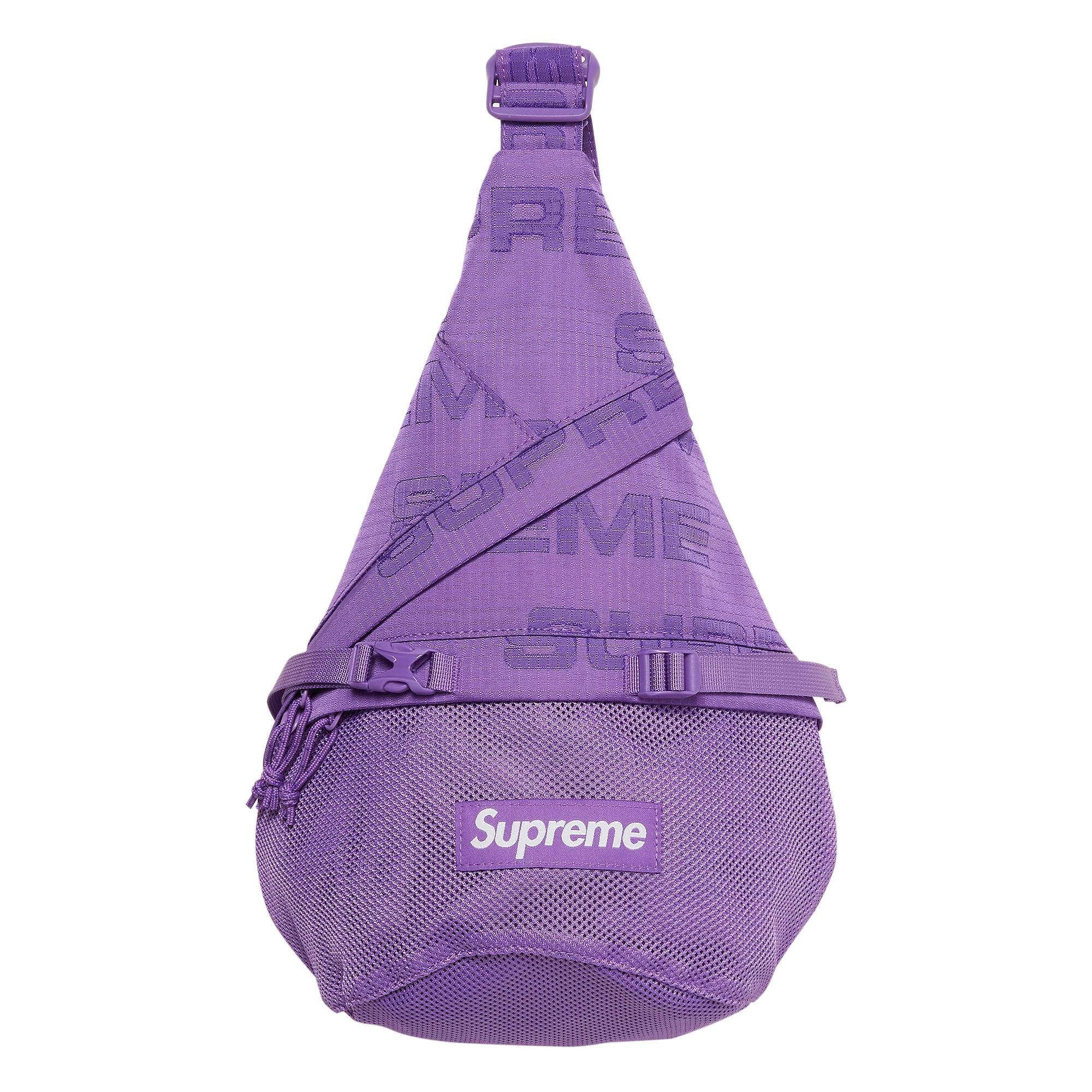 Supreme Supreme Sling Bag Purple REVERSIBLE