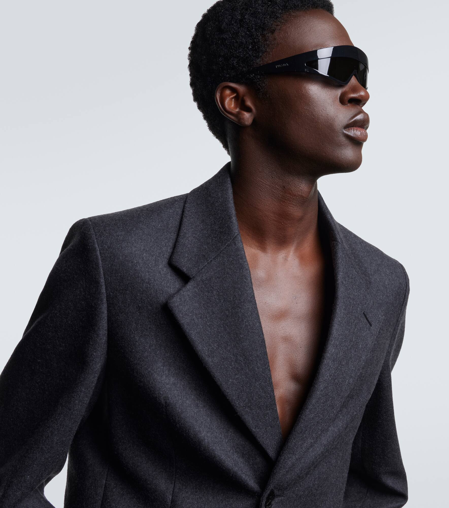 Logo shield sunglasses - 2