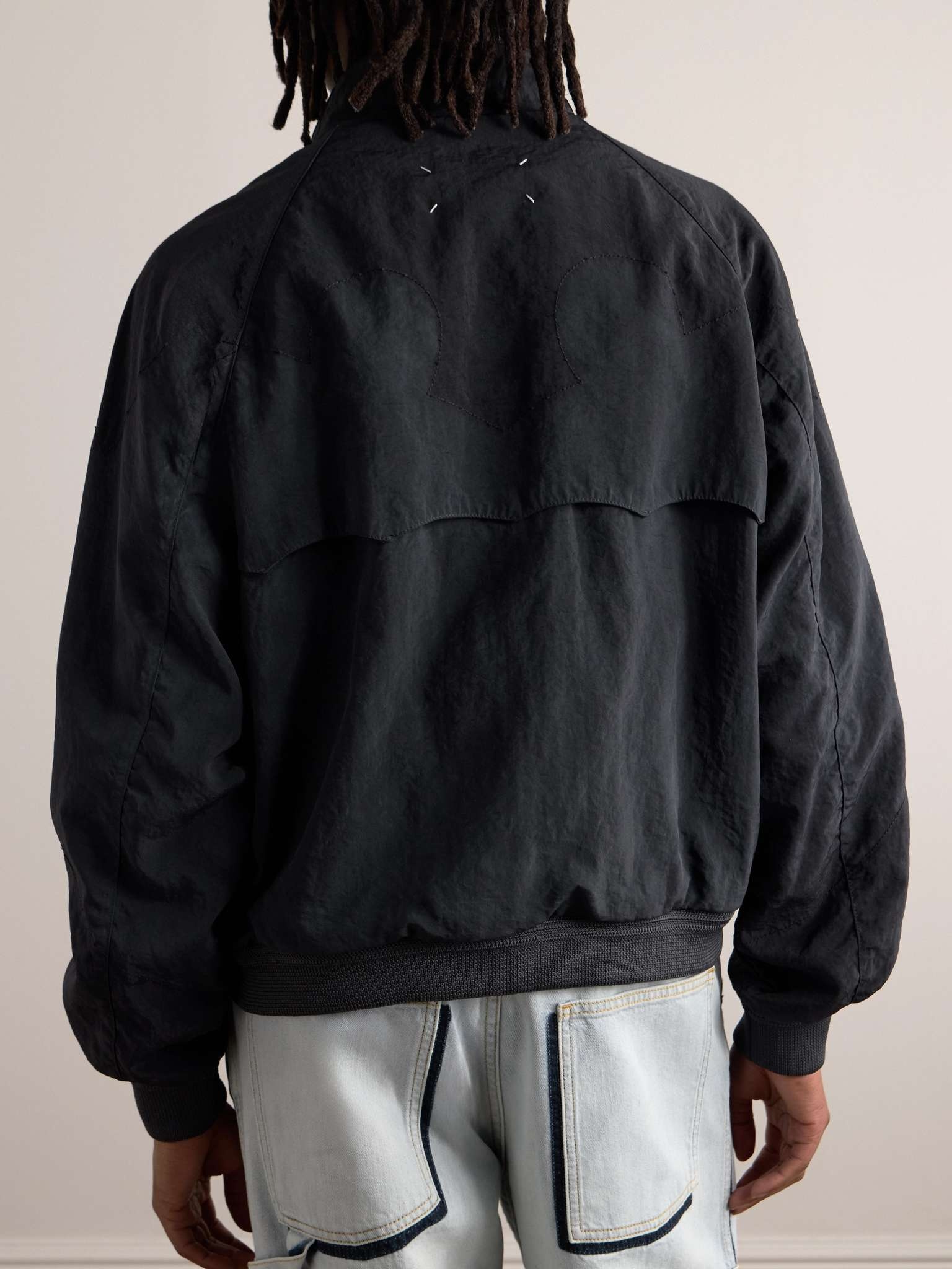 Canvas Bomber Jacket - 4