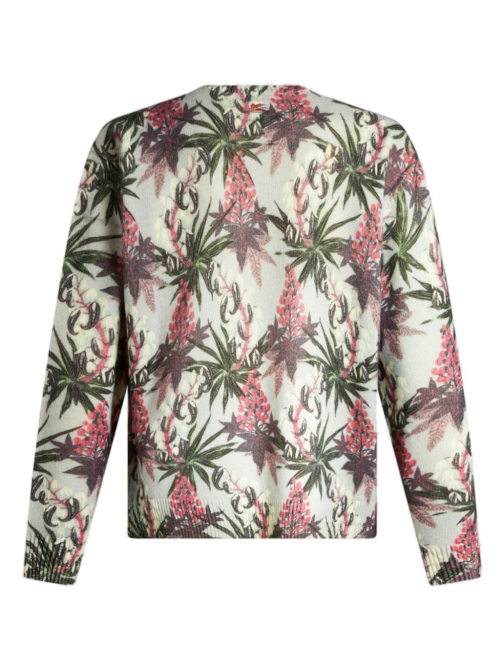 floral intarsia-knit jumper - 7