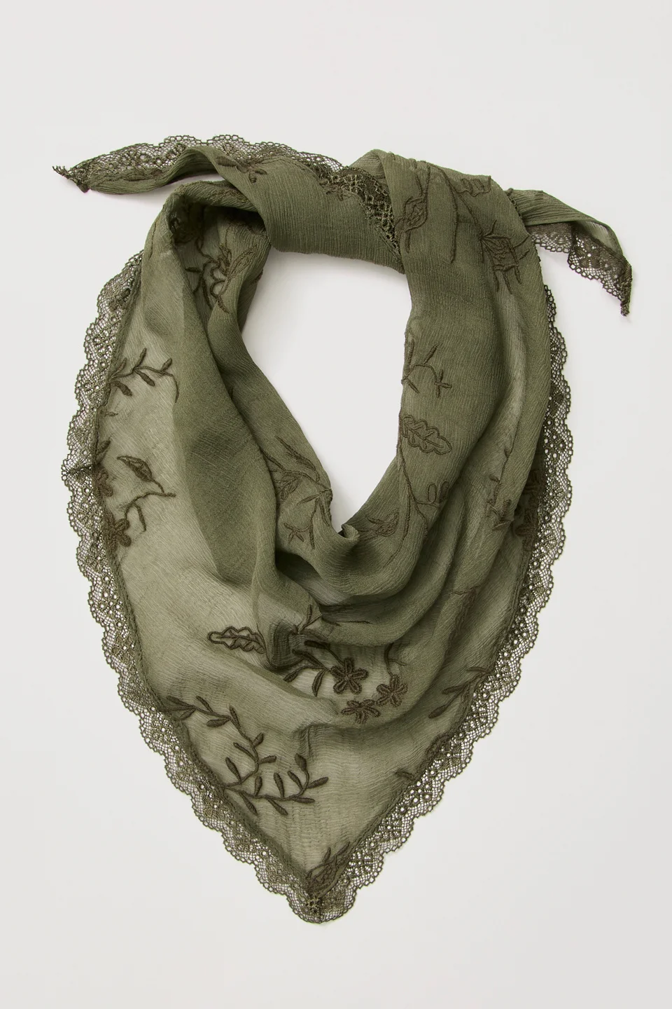 Lucie Long Hair Scarf - 1