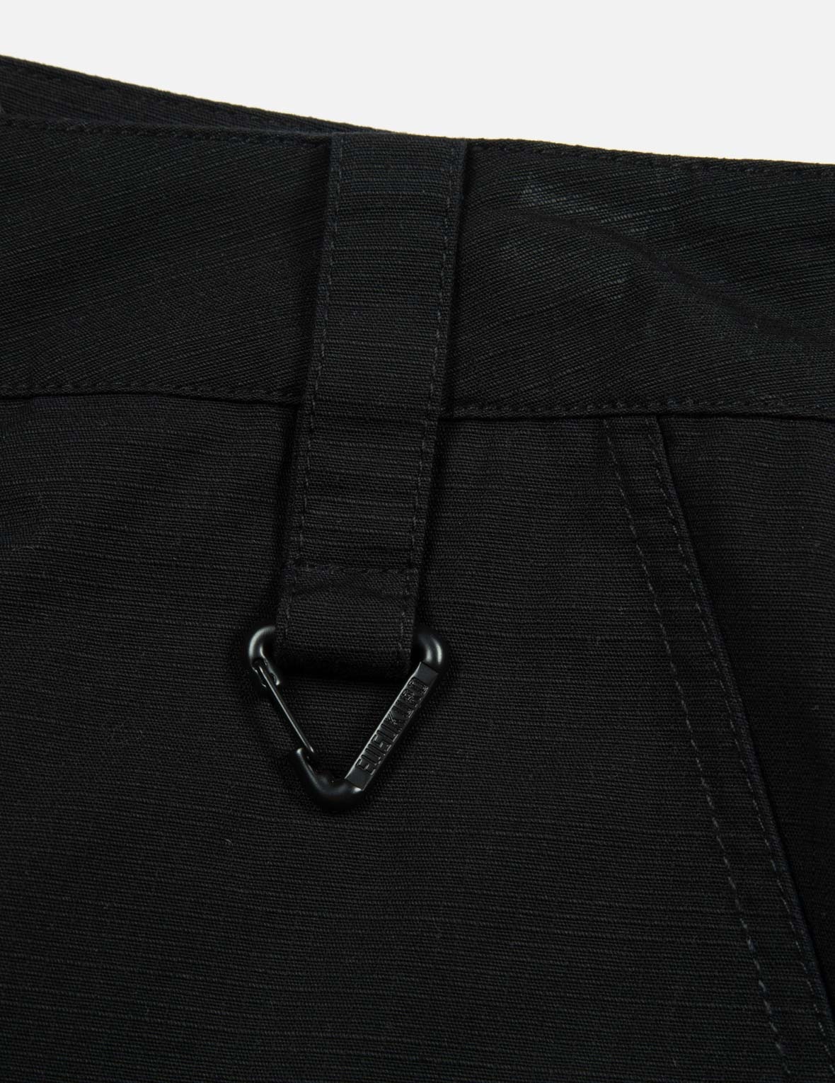 Logo Embroidery Relax Fit Shorts - 9