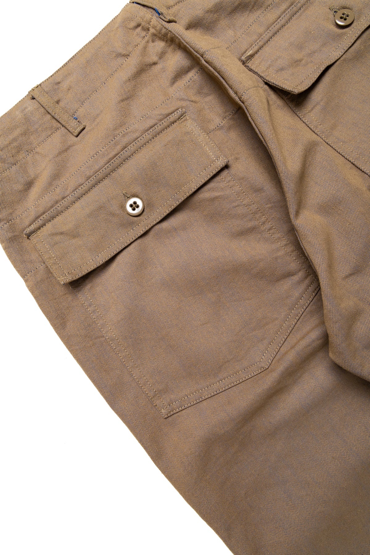 Fatigue Pant PC Iridescent Heavy Twill - Khaki/Blue - 11