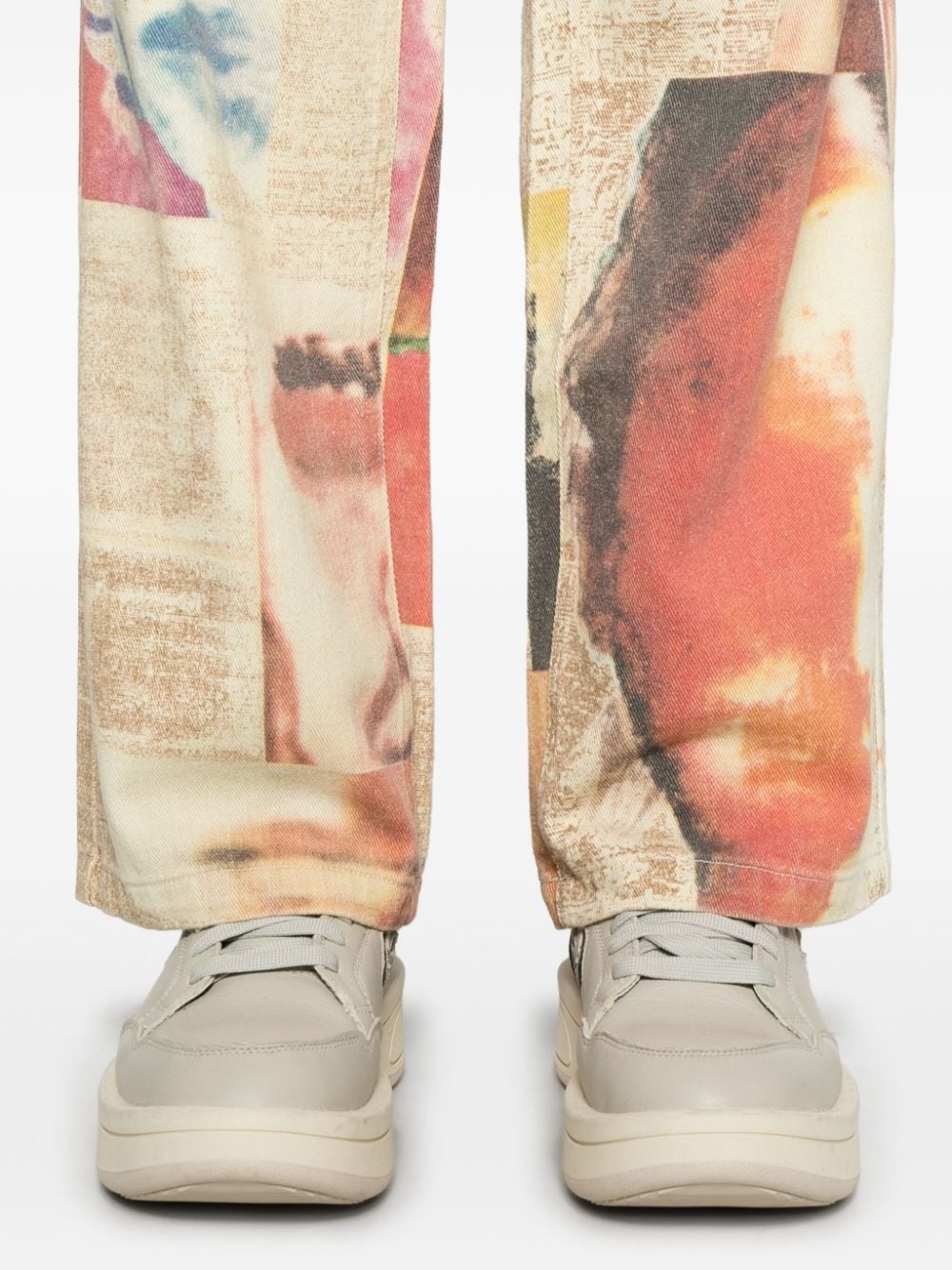 Faces Collage trousers - 5