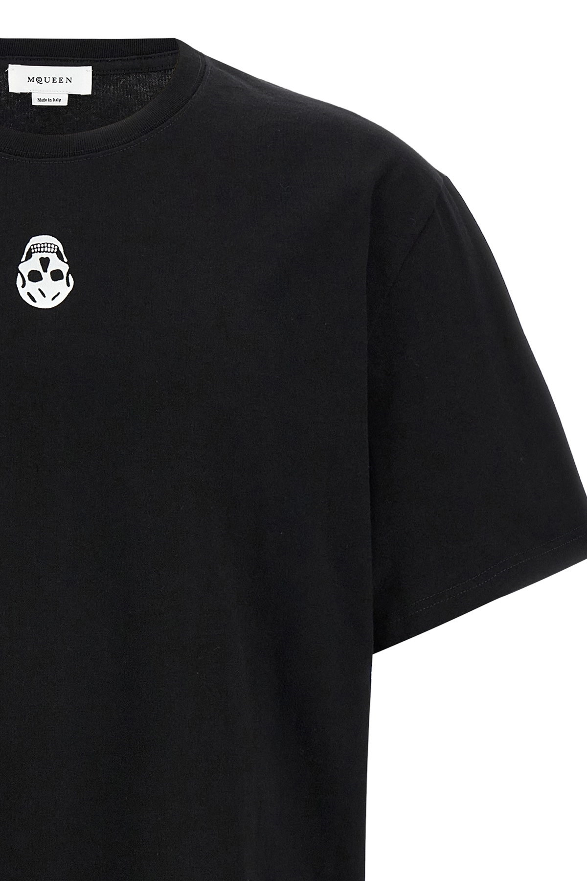 Flocked 'Skull' T-shirt - 4
