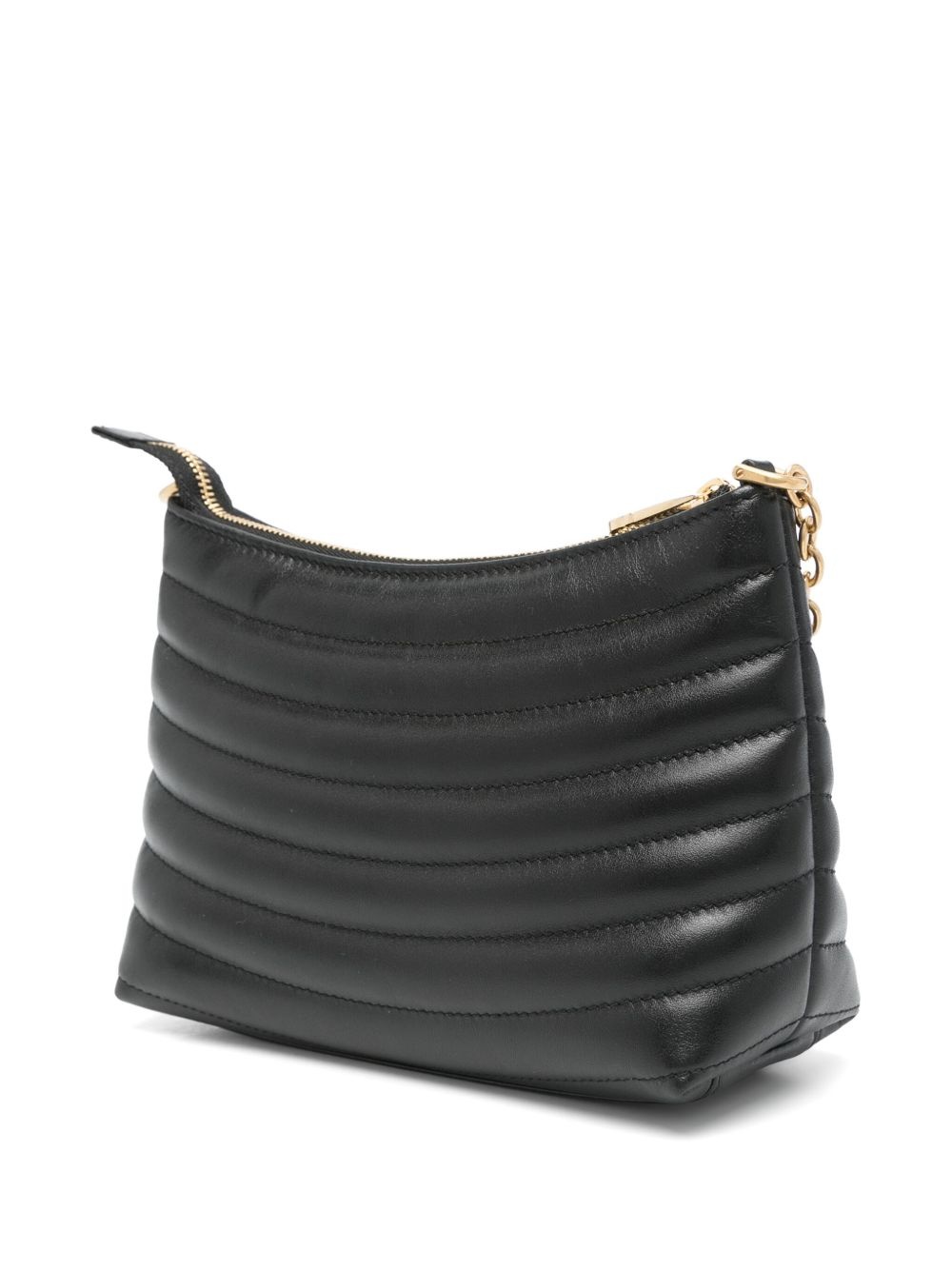Gancini-plaque shoulder bag - 3
