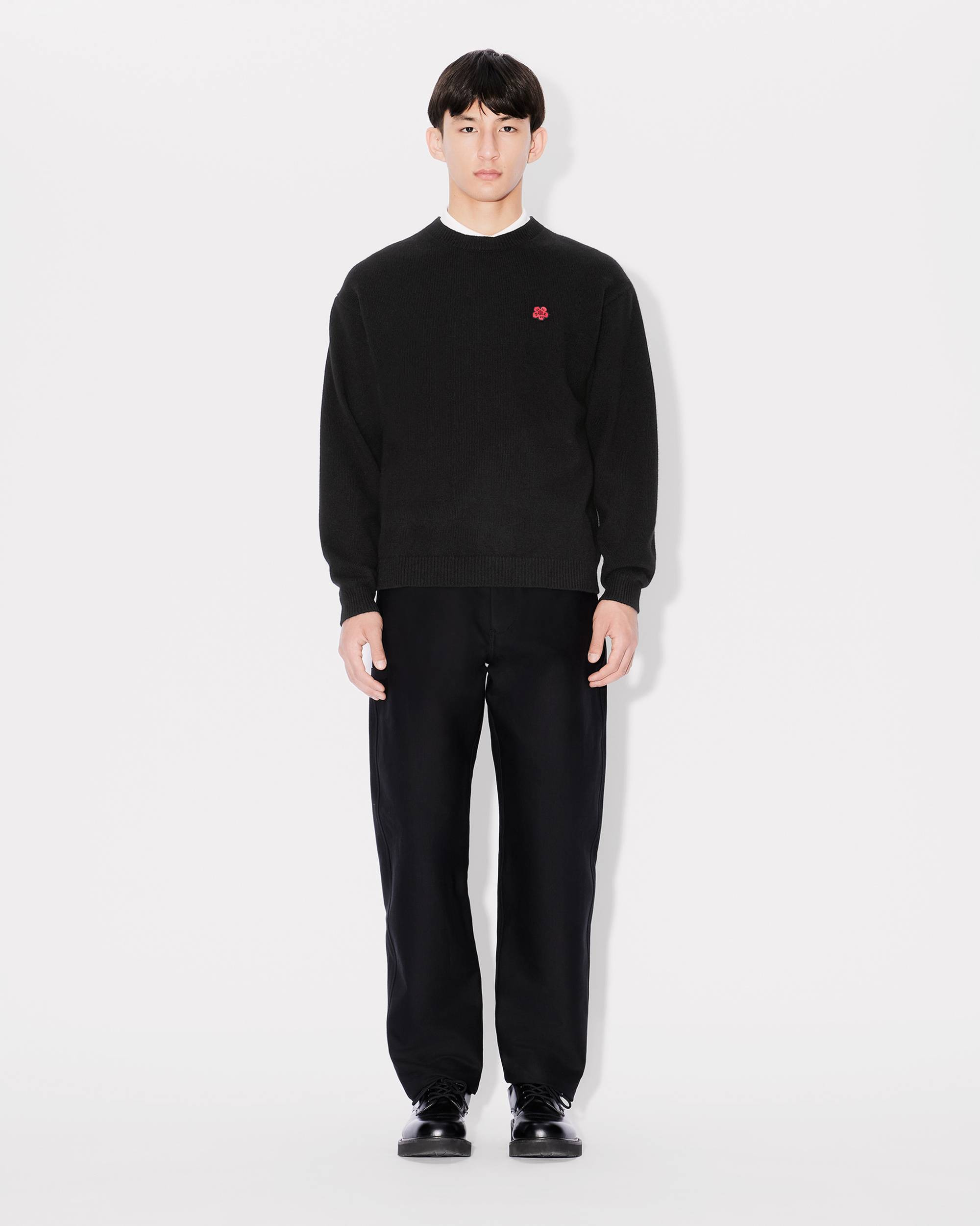 'Boke Flower' embroidered jumper - 5