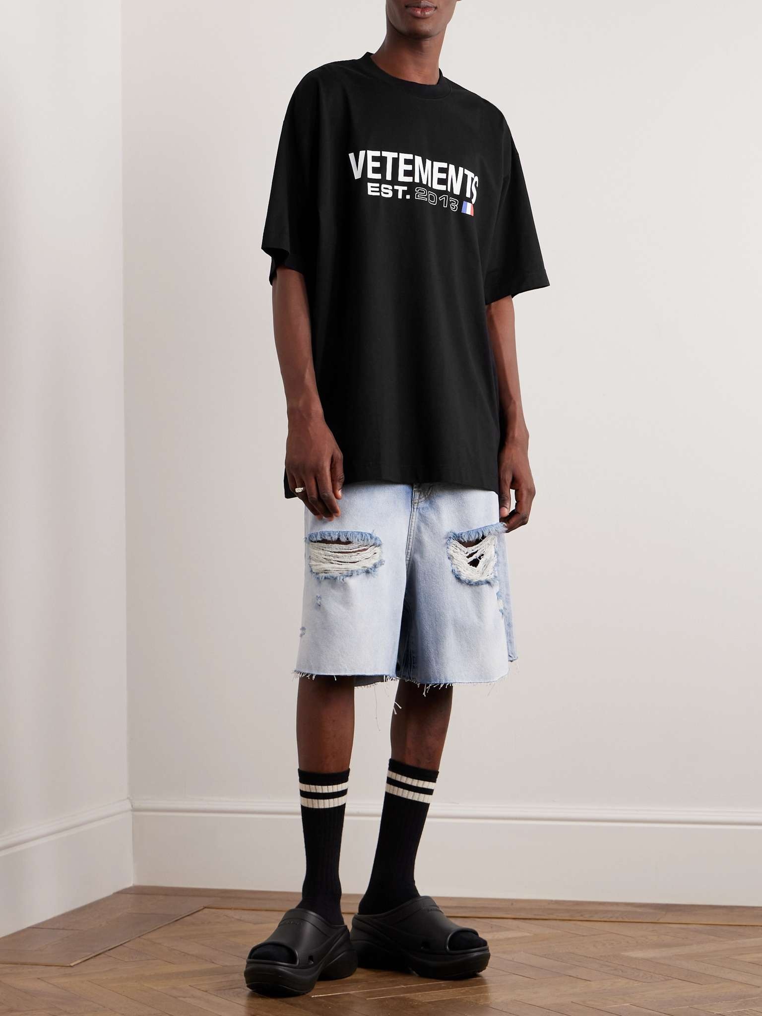Logo-Print Cotton-Jersey T-Shirt - 2