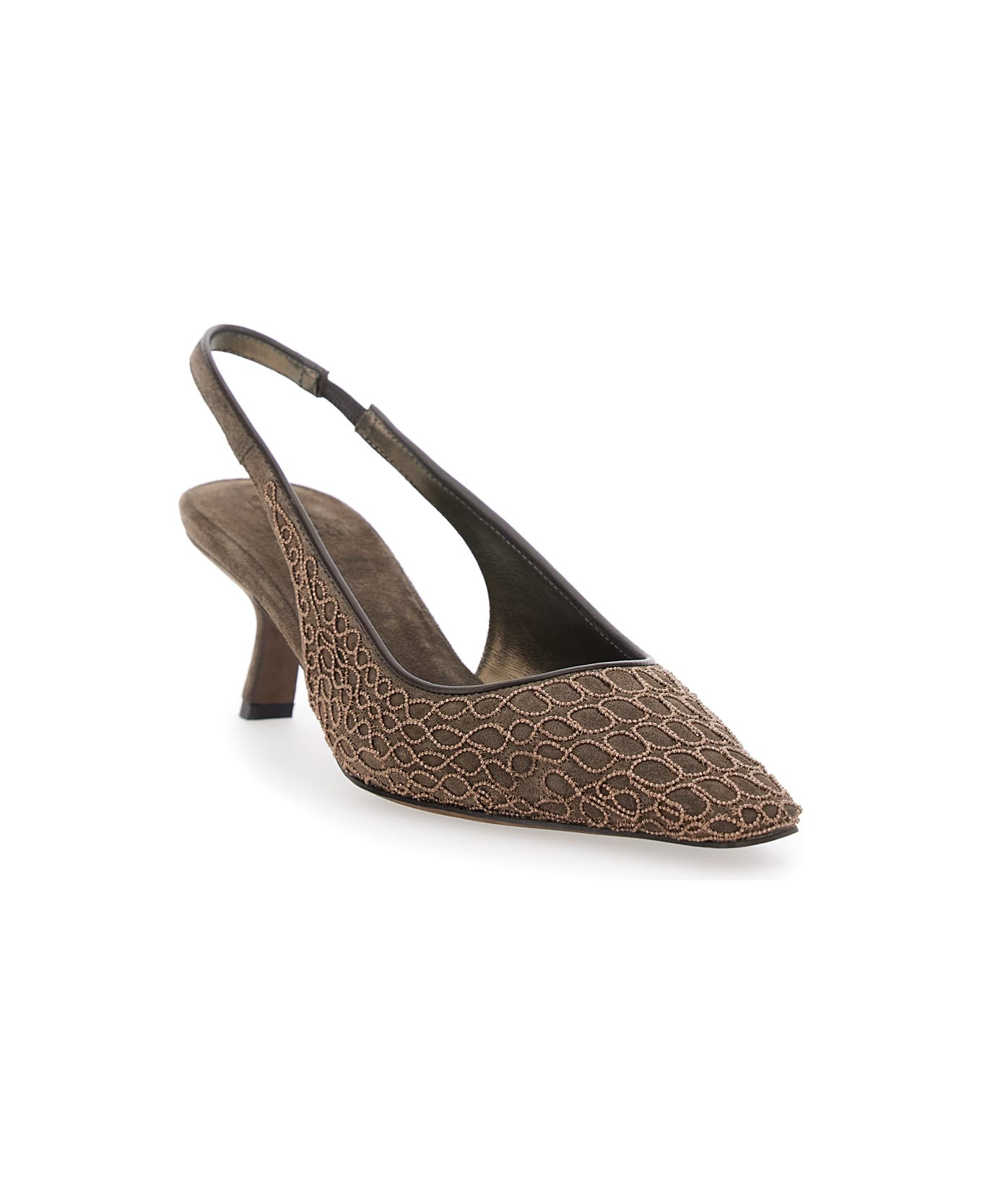 City Slingback Heels - 2