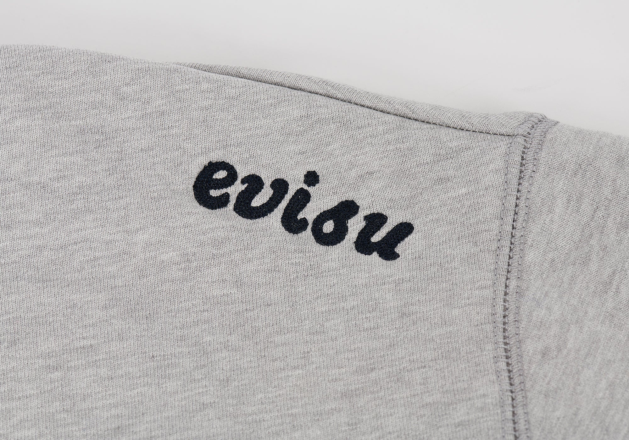 PALACE EVISU SEAGULL HOOD GREY MARL - 4