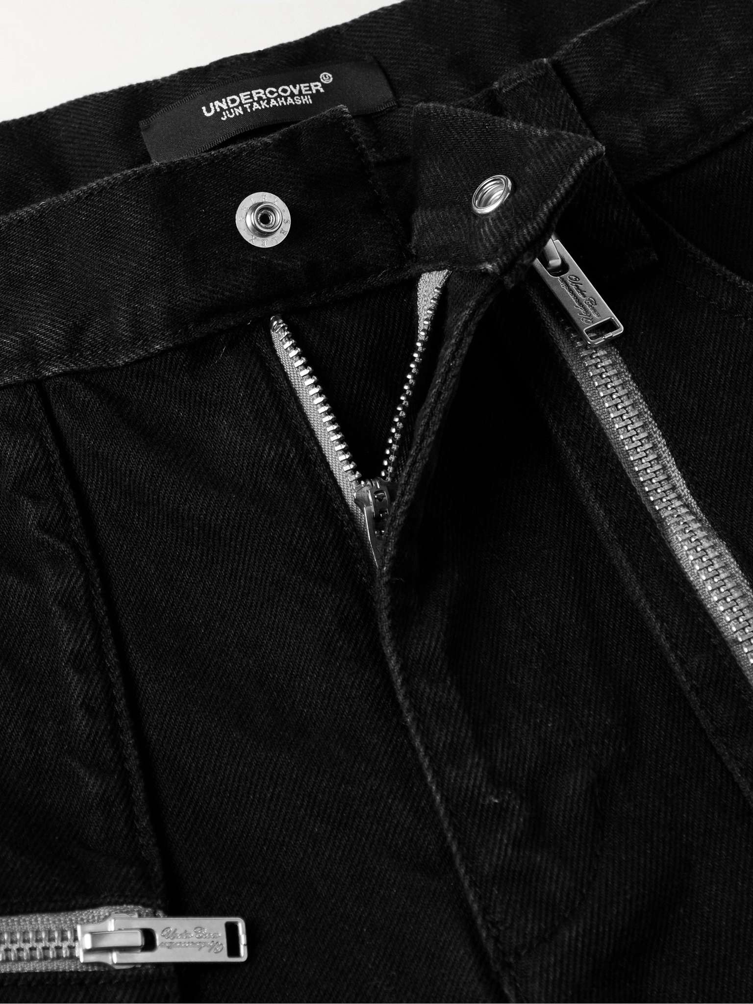 Slim-Fit Zip-Embellished Jeans - 3