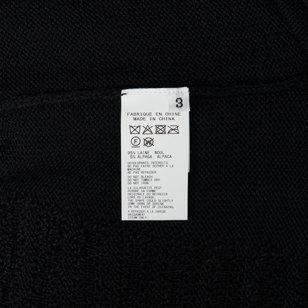 Combination V Neck Cardigan - 3