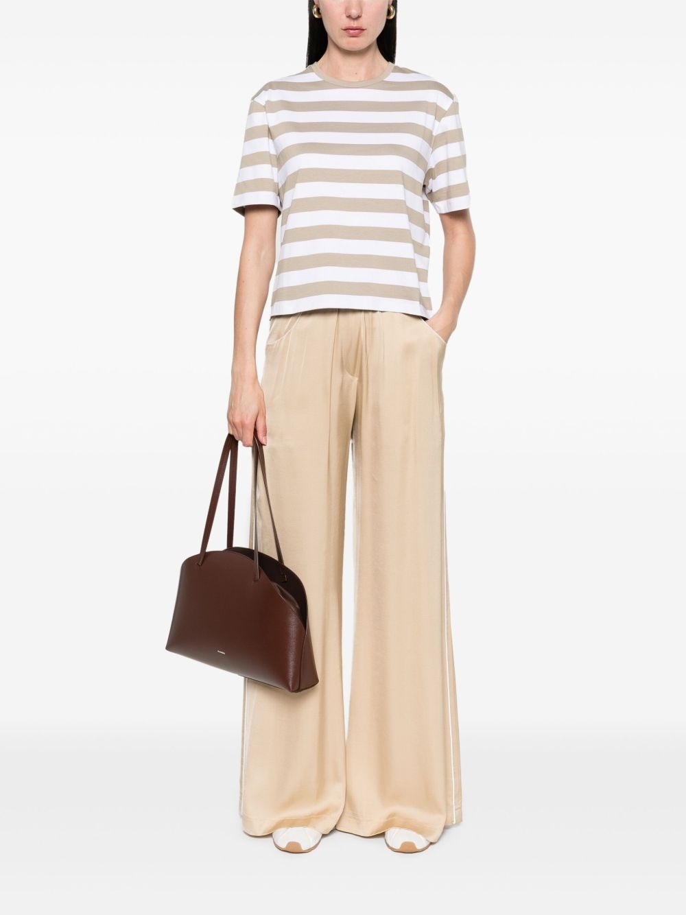 striped cotton T-shirt - 2