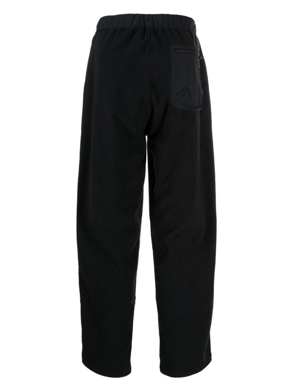 elasticated-waist tapered trousers - 2