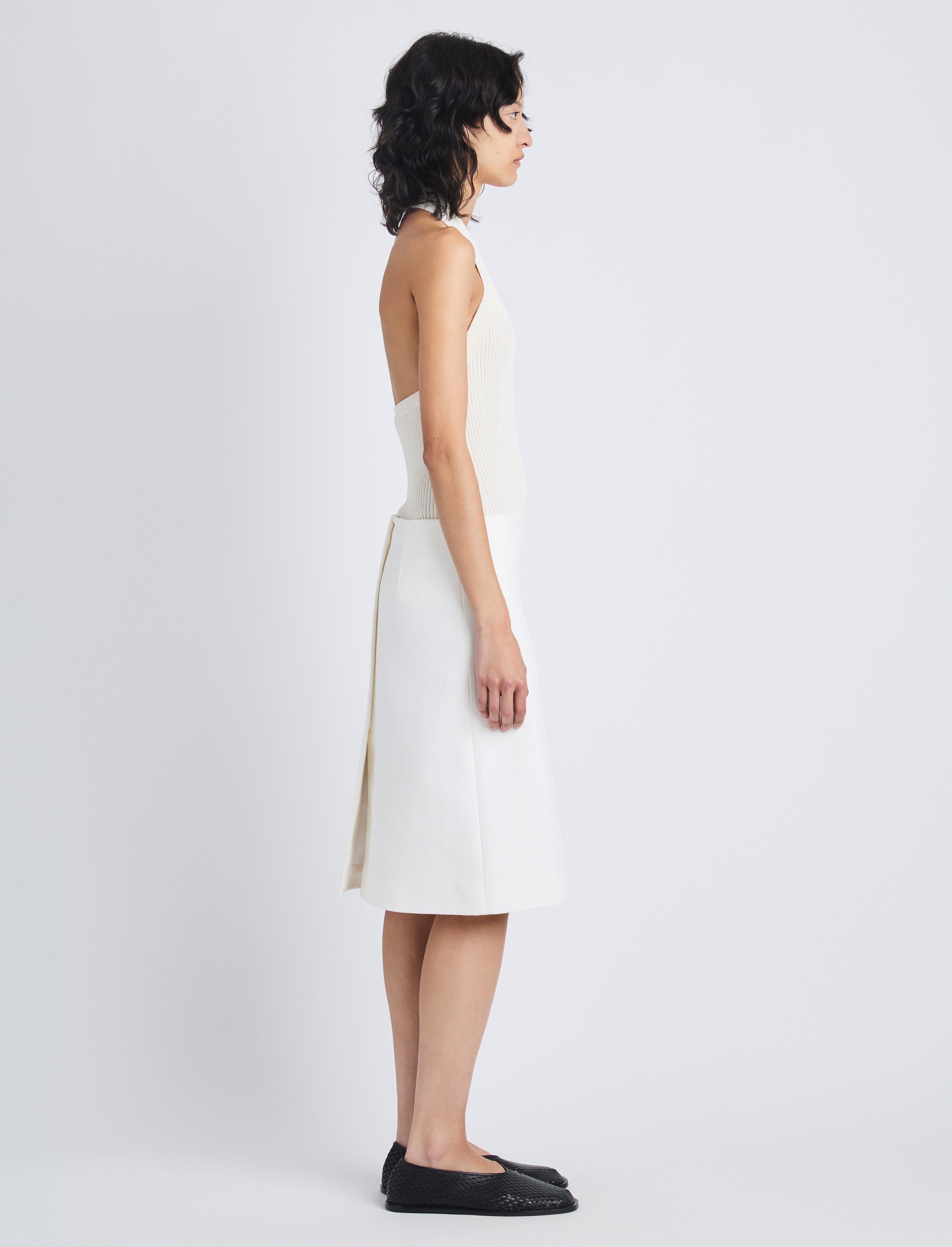 Adele Skirt in Eco Cotton Twill - 3