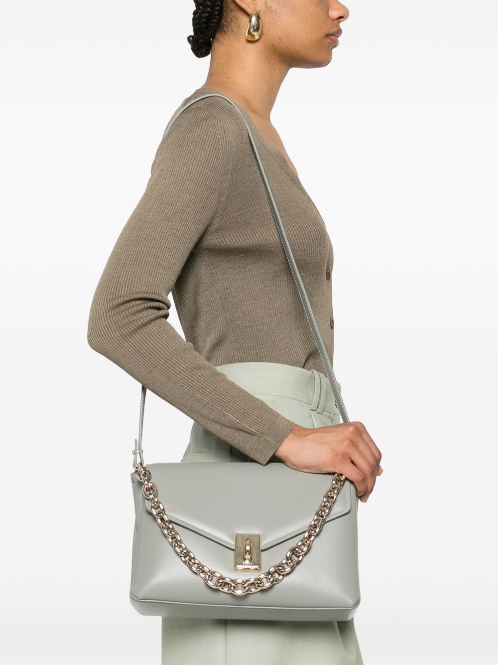 leather shoulder bag - 2