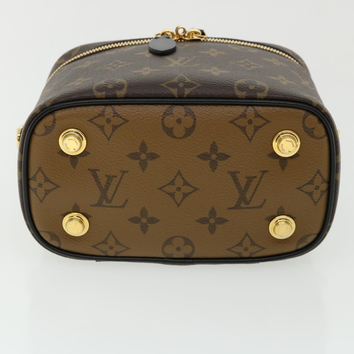 LOUIS VUITTON Monogram Reverse Vanity Nvpm Hand Bag M45165 - 5