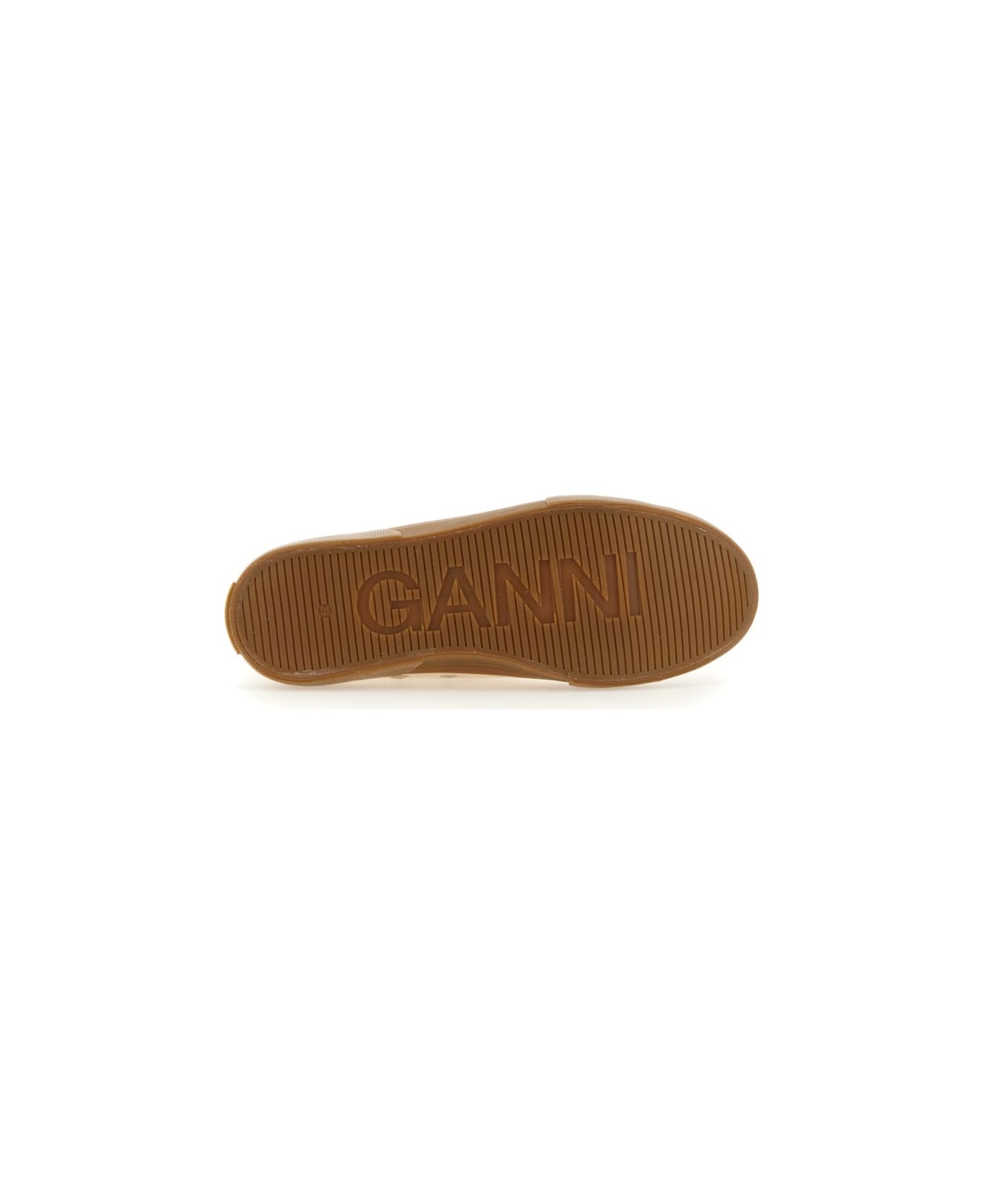 GANNI Egret Classic Low Sneakers | italist | REVERSIBLE