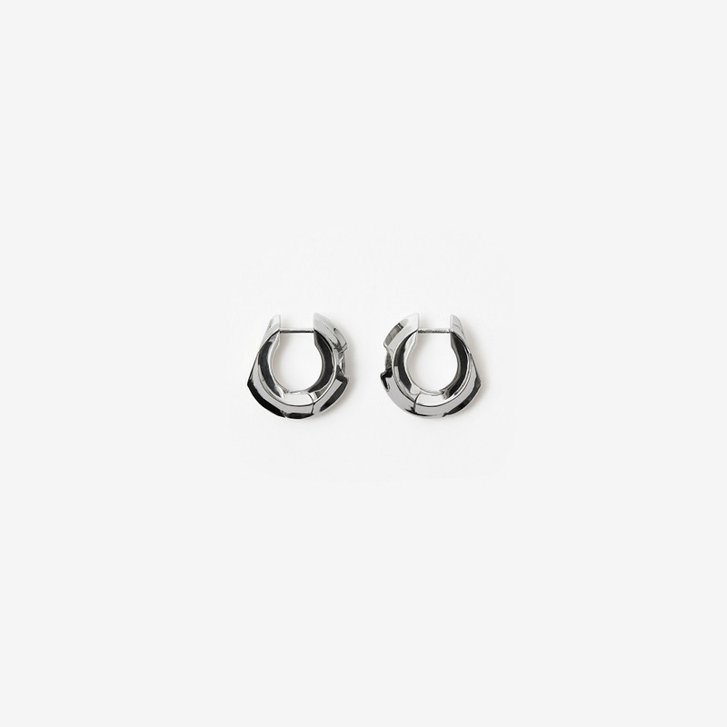 Silver and Gold-plated Hollow Earrings 1