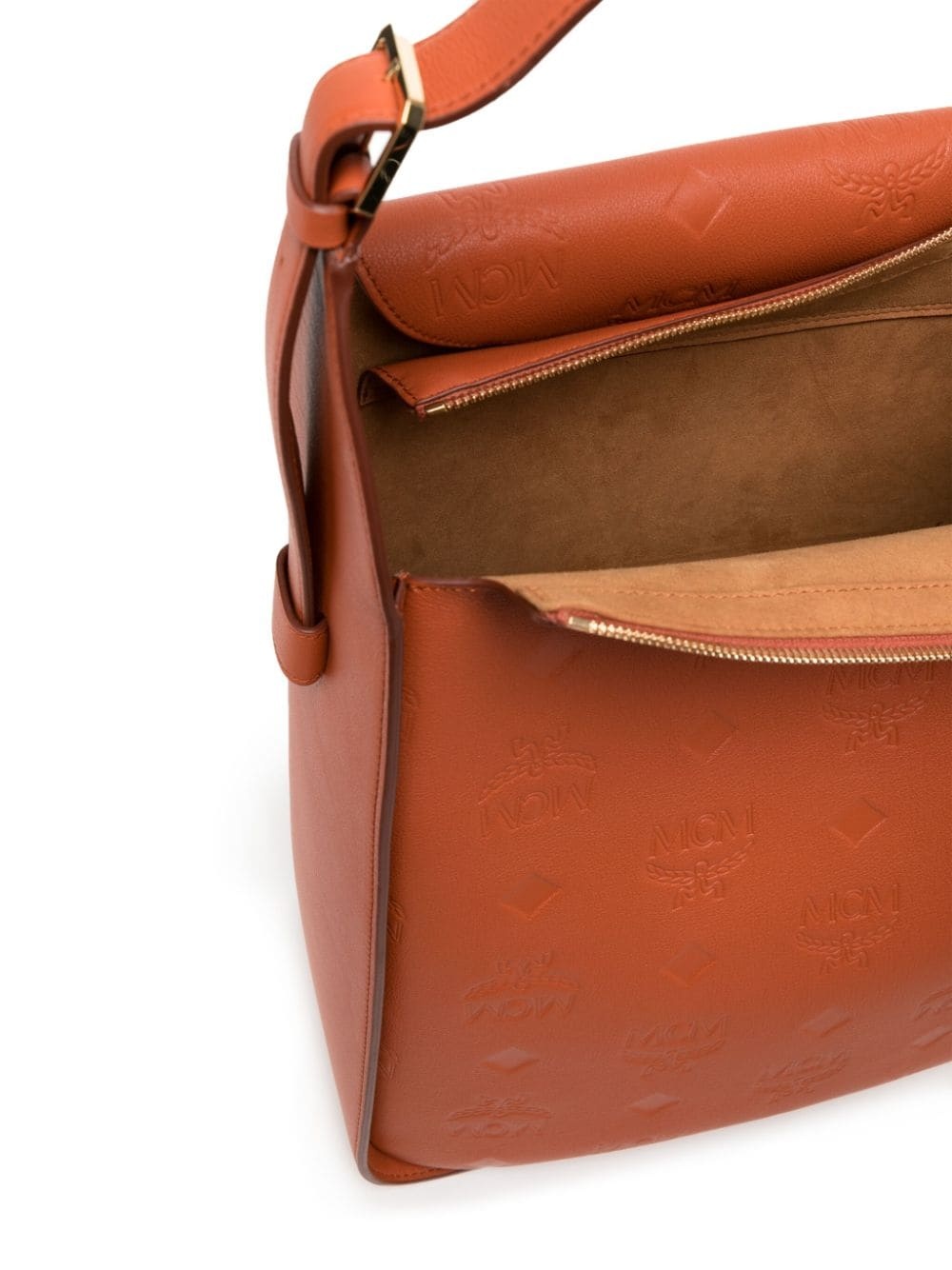 MCM large Aren monogram shoulder bag | REVERSIBLE