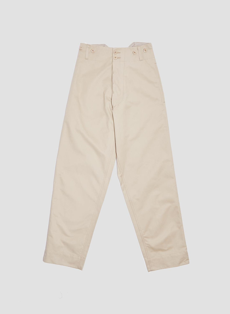Farm Pant Cotton Drill in Putty 1